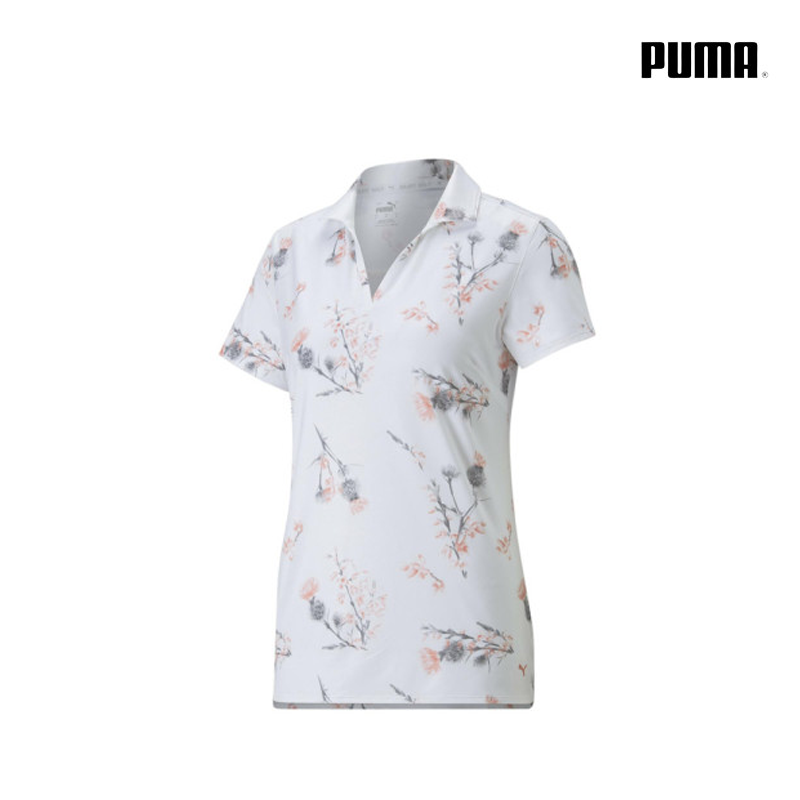 T-SHIRT PUMA WOMEN 53551004 MATTR LOWLANDS POLO WHITE