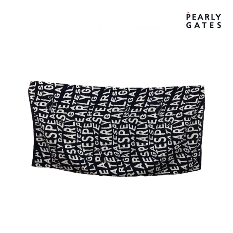 TOWEL PEARLY GATES 53-1184523 BEACH NAVY WHITE