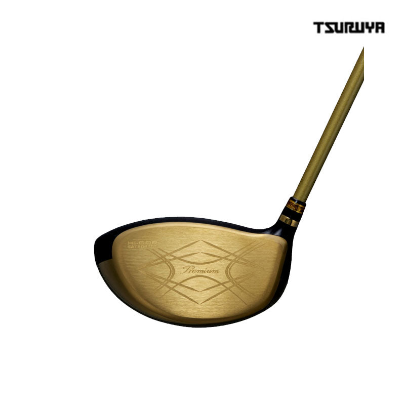 TSURUYA DRIVER AXEL GOLD PREMIUM 6 LIMITED EDITION GOLD COLOR FUJIKURA