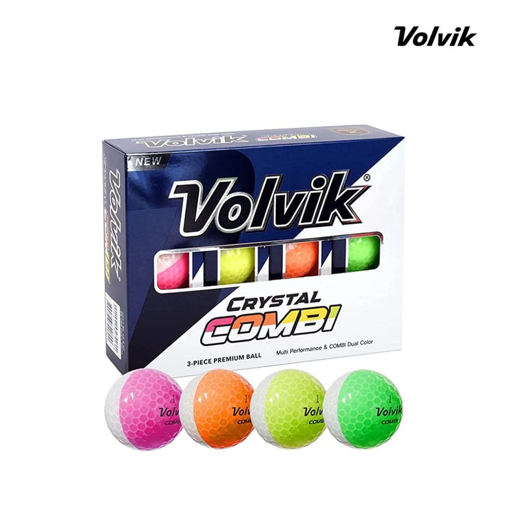 VOLVIK BALL CRYSTAL COMBI