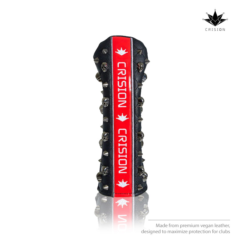 FAIRWAY HEAD COVER CRISION VERABONE BLACK RED