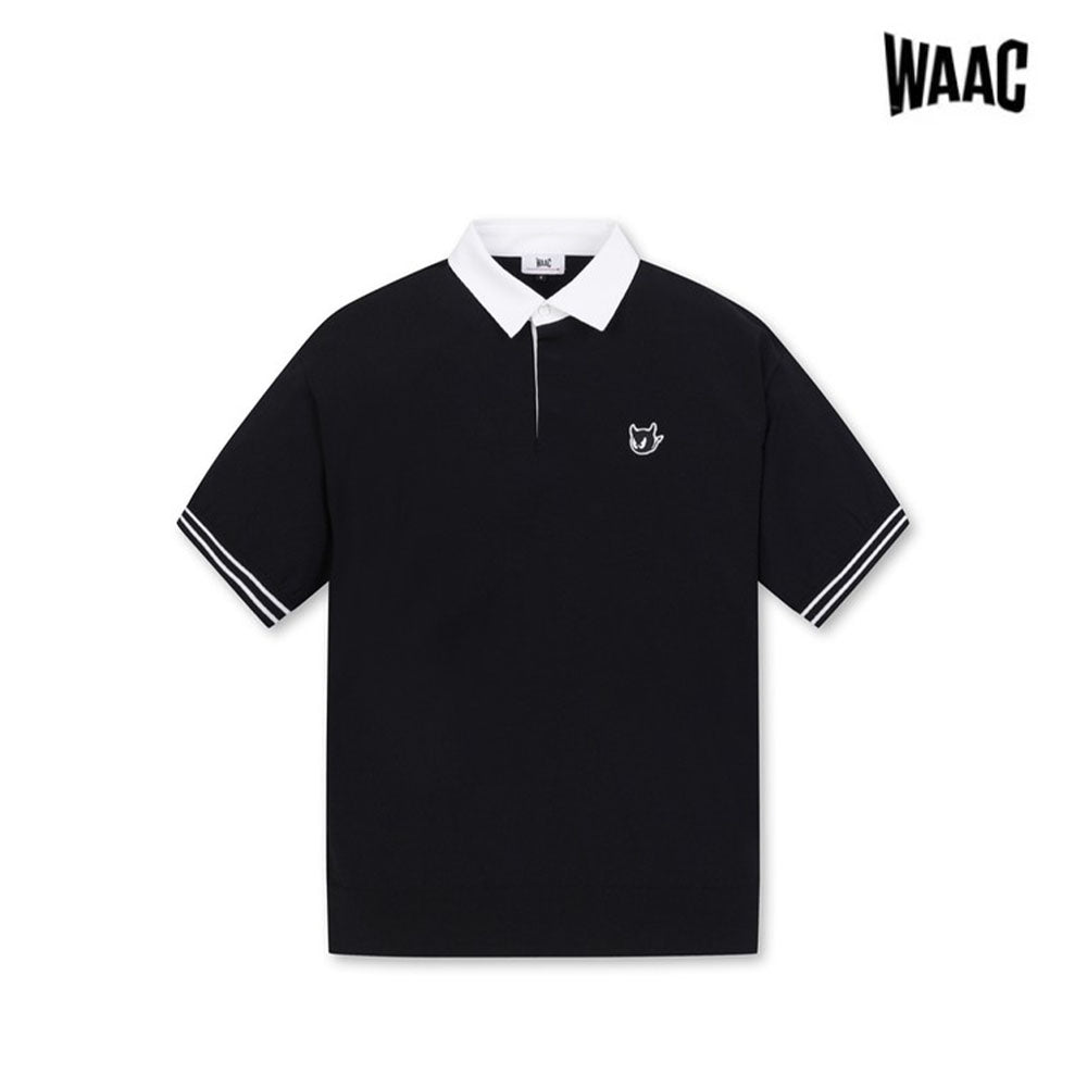 WAAC POLO SHIRT 24SS MEN WMWAM24201-BKX