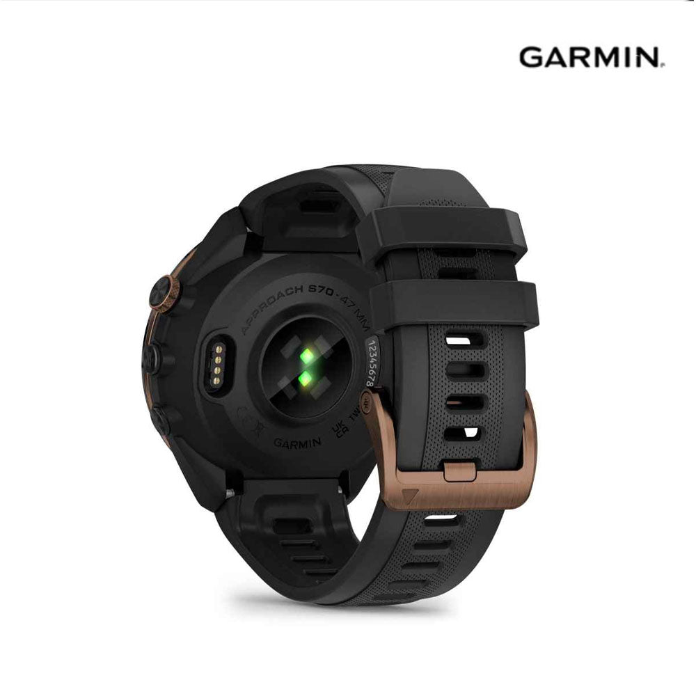 WATCH GARMIN APPROACH S70 GOLF GPS BLACK/COPPER -47