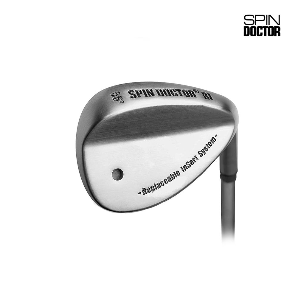 thumbnail interactive-video image 1 of Spin Doctor RI 52 Pitching Wedge - Replaceable Insert System For Maximum Backspin Control 1 of 3