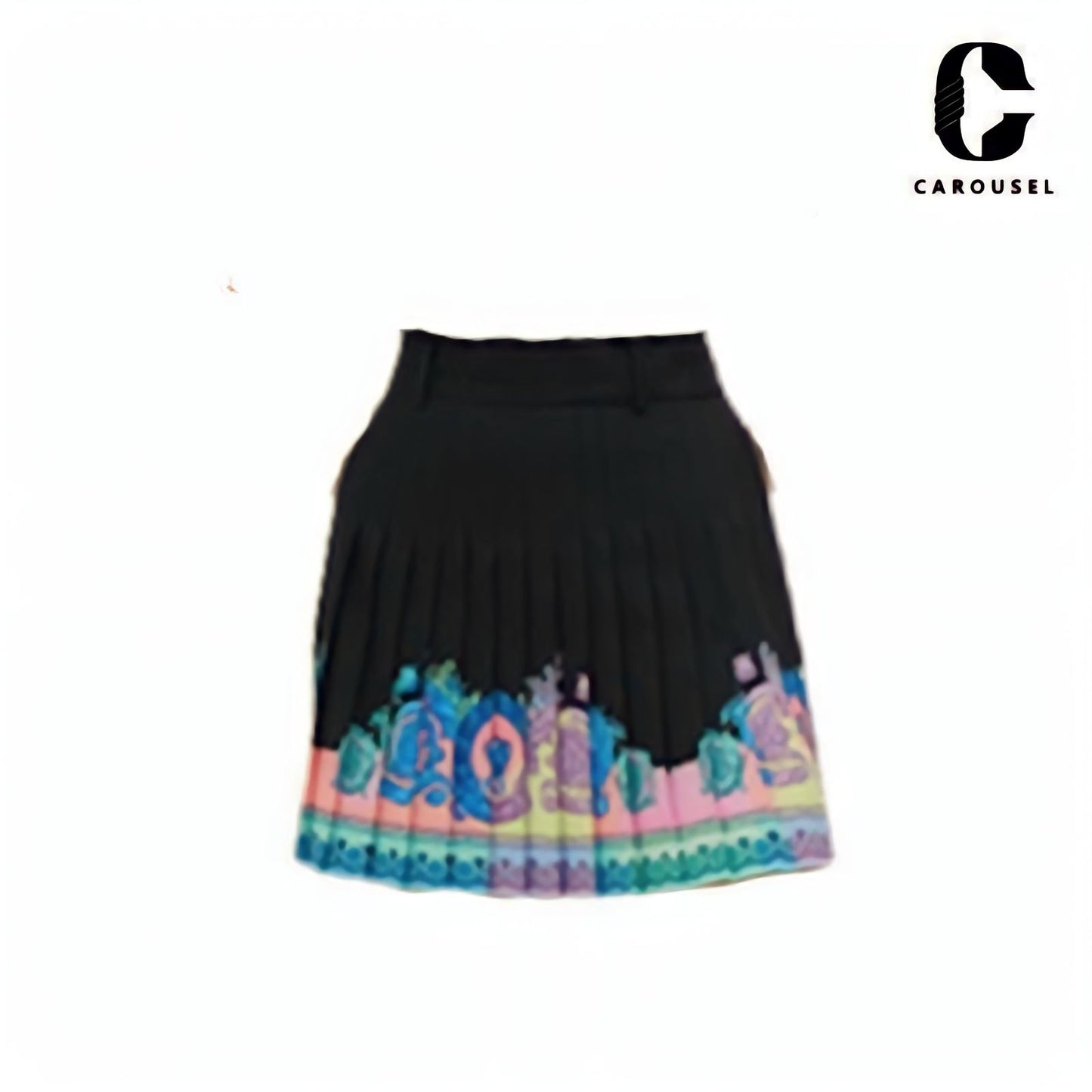 SKIRT CAROUSEL WOMAN CRETA BLACK