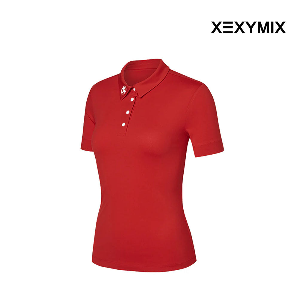XEXYMIX POLO SLIMFIT SHORT SLEEVE GT3014G POPPY RED