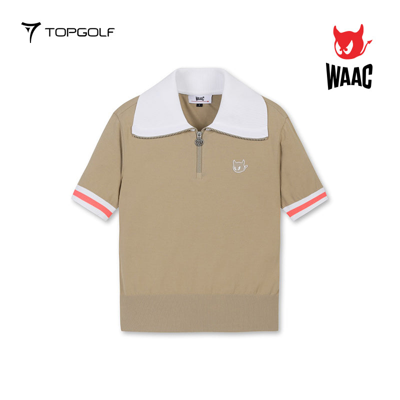 WAAC Sweater Wanita SS25 - Model WWWAM25204-BEX | Sweater Fashionable dengan Desain Modern
