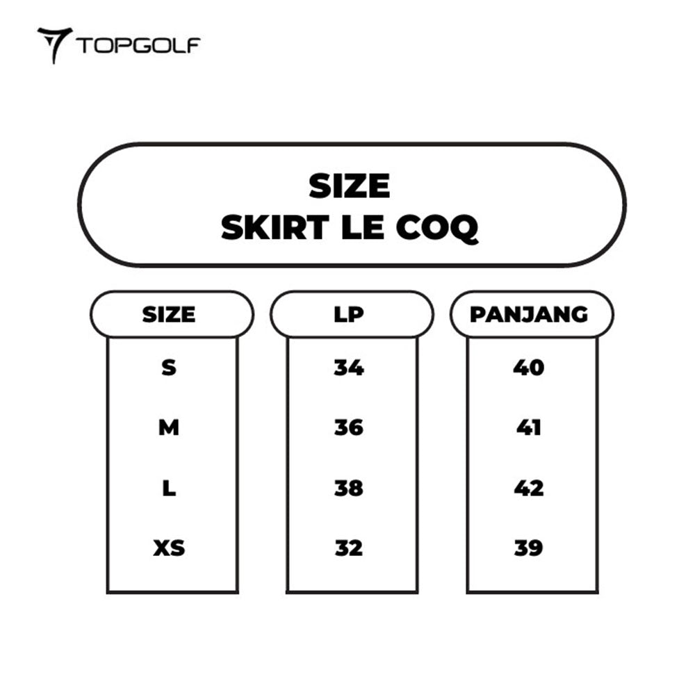 rok wanita golf Le Coq Skirt W Lg5Sskr1L Rjm Print Skirt Gy00 25Ss
