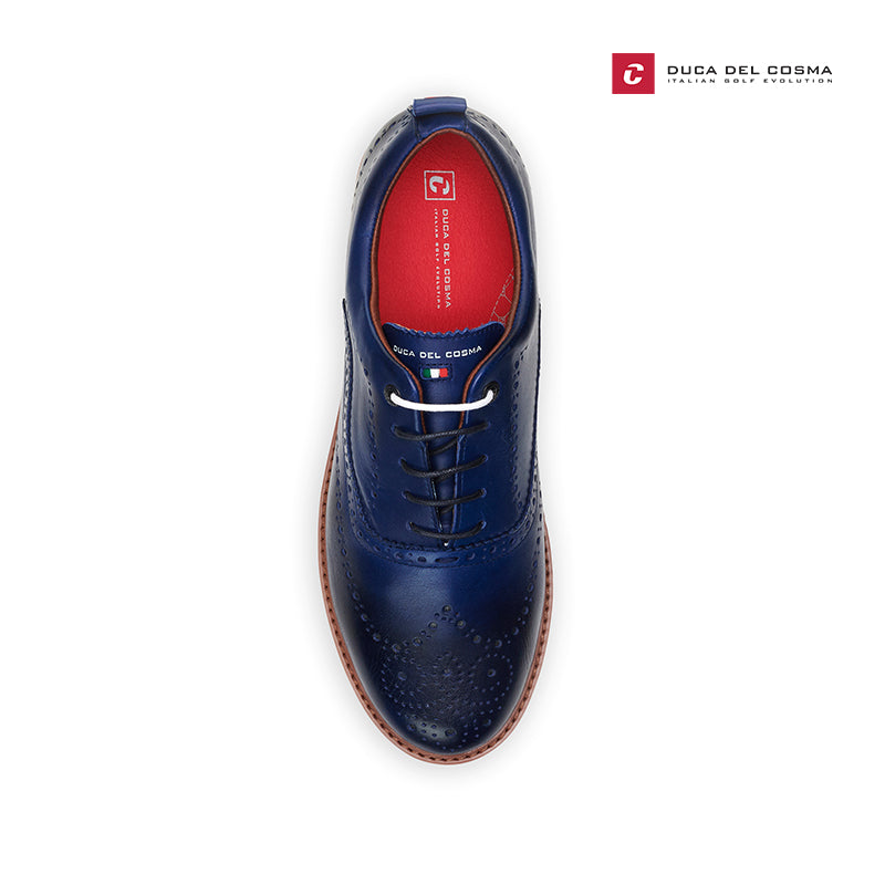 DUCA DEL COSMA SHOES M 122255-122 CHURCHILL BLUE