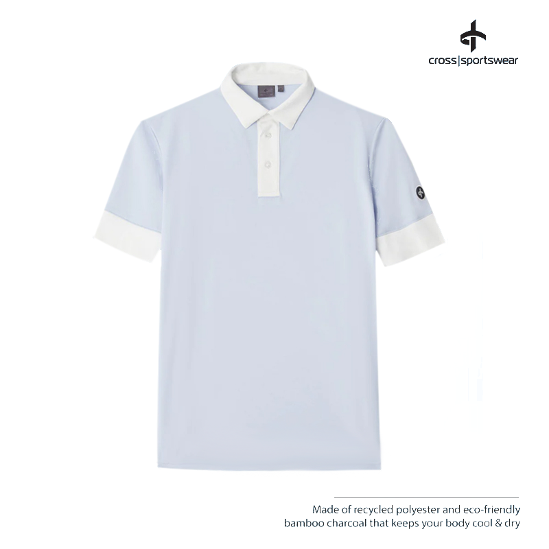 T-SHIRT CROSS M ANDY POLO 1323831 BLUE