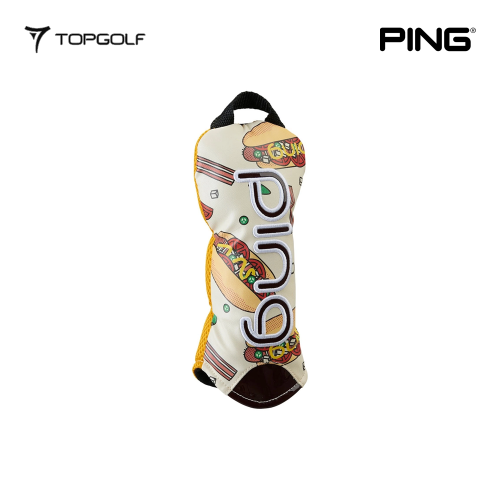 PING HEAD COVER DRIVER DOG SONORAN HC2504 BEIGE