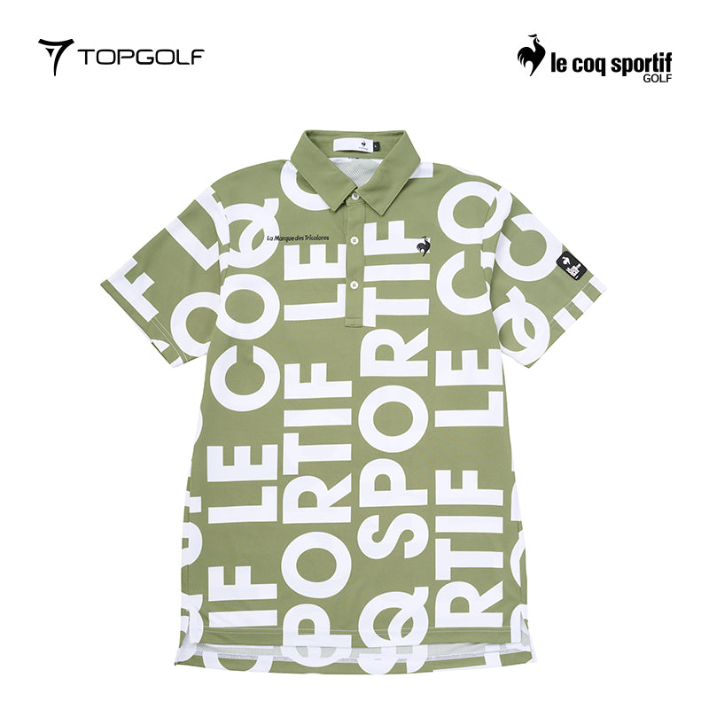 Le Coq Polo M Lg5Shs05M Big Logo Vert. Short Sleeve Kh00 25Ss