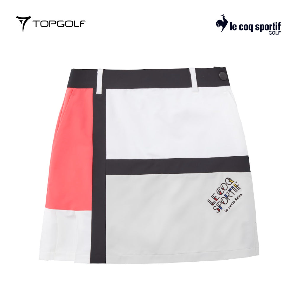 Rok Olahraga Wanita LE COQ SKIRT W LG5SSK05L MONDRIAN LARGE PATTERN