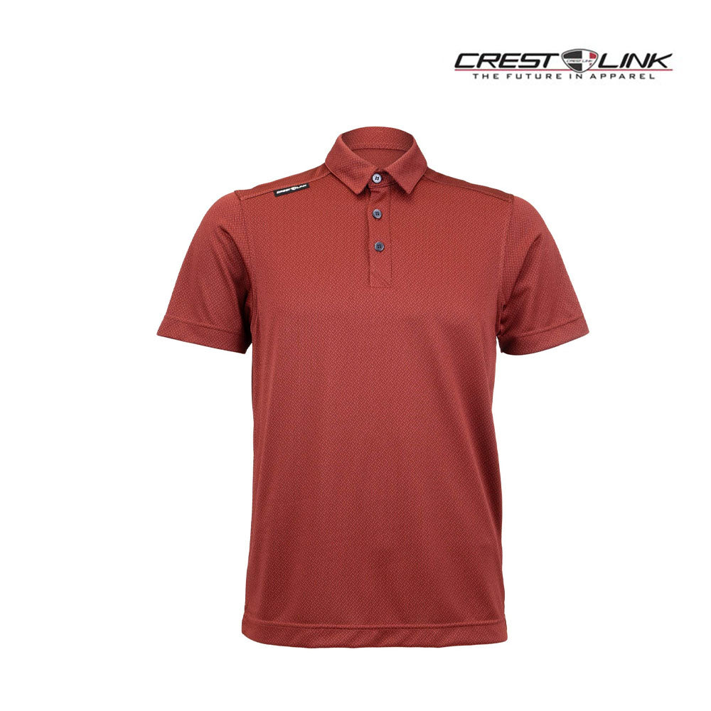 Crest Link Polo M 80381345 Saffron