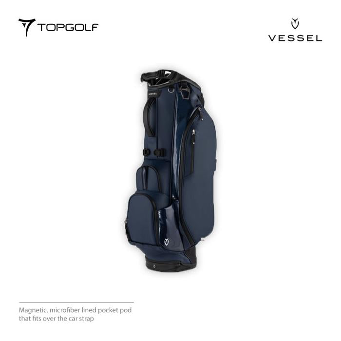 CADDIE BAG VESSEL LUX 14 WAY 22 CARBON NAVY