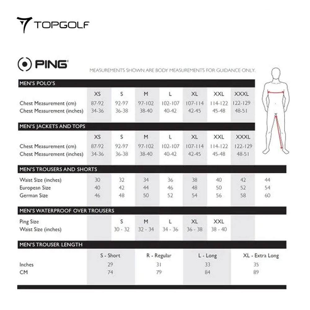 PING T-SHIRT HALCYON MULTI TANGERINE