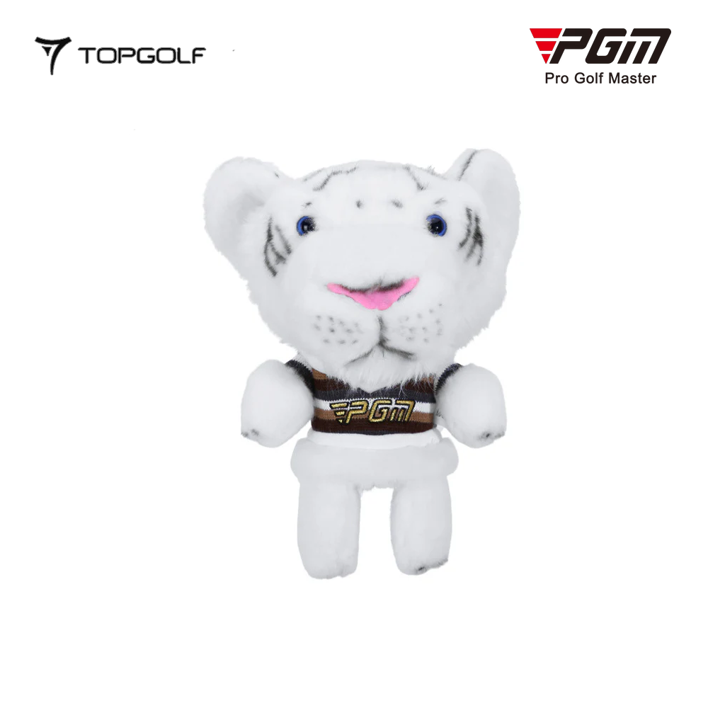 PGM GT045 GOLF DRIVER COVER HEAD ANIMAL EDITION TIGER WH