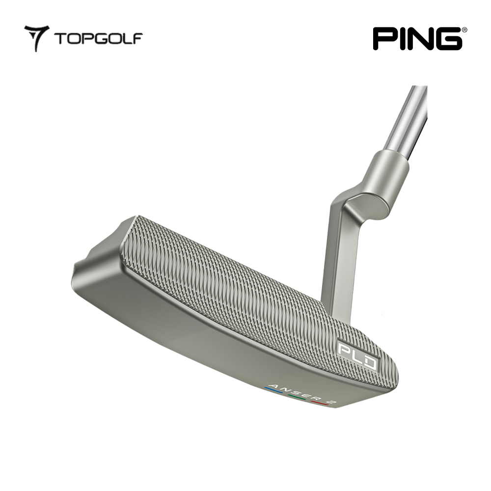 PING PUTTER PLD MILLED ANSER 2 SATIN STEPLESS STEEL #34