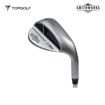 SMITHWORKS Wide Sole Cast Milled X-Spin Wedge Satin – Versatile Spin & Turf-Friendly Wedge