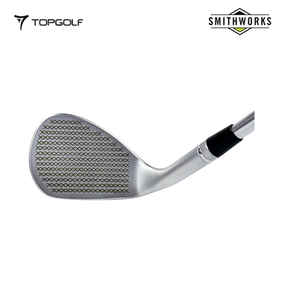 SMITHWORKS Wide Sole Laser Milled X-Spin Wedge Satin – Premium Tour-Conforming Wedge