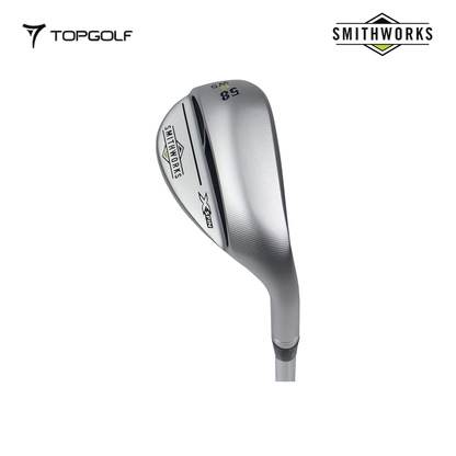 SMITHWORKS Wide Sole Laser Milled X-Spin Wedge Satin – Premium Tour-Conforming Wedge