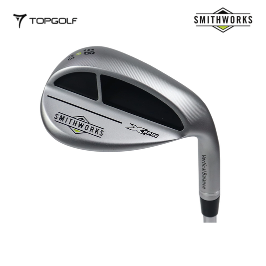 SMITHWORKS Wide Sole Laser Milled X-Spin Wedge Satin – Premium Tour-Conforming Wedge