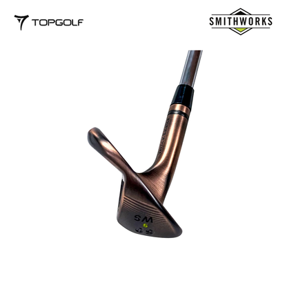 SMITHWORKS Wide Sole Laser Milled X-Spin Wedge Copper – Premium Tour-Conforming Wedge