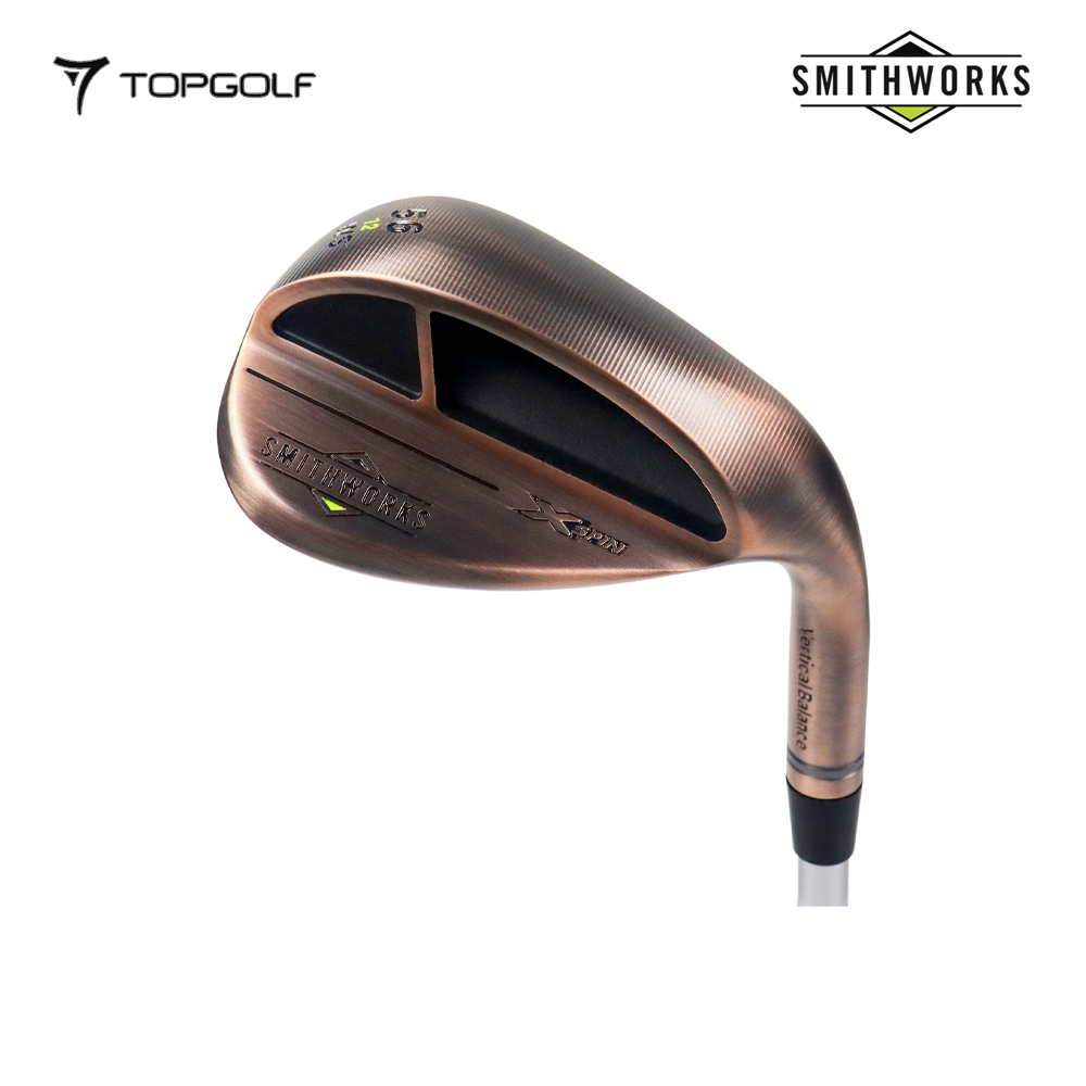 SMITHWORKS Wide Sole Laser Milled X-Spin Wedge Copper – Premium Tour-Conforming Wedge
