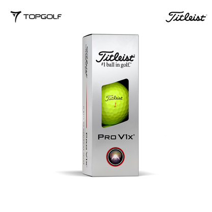 TITLEIST BALL PRO V1X 25 YELLOW