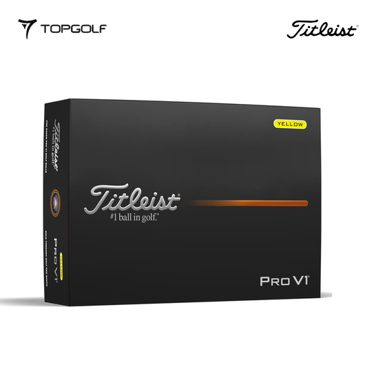 TITLEIST BALL PRO V1 25 YELLOW