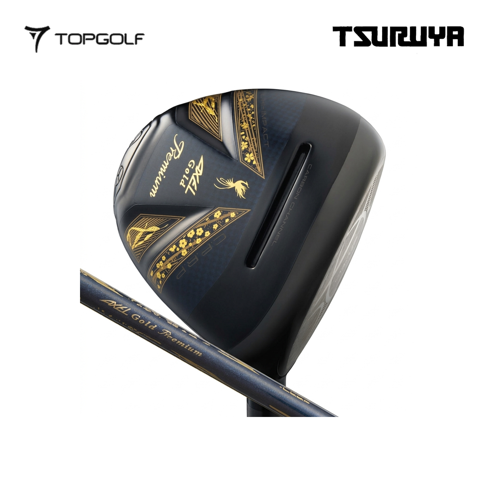 TSURUYA DRIVER AXEL GOLD PREMIUM 7 (26) FUJIKURA