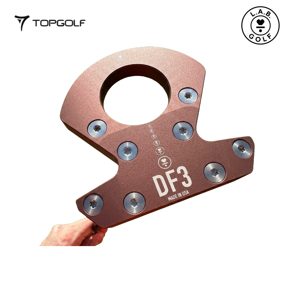 LAB GOLF PUTTER DF3 ARMLOCK TPT BROWN #41 stik golf