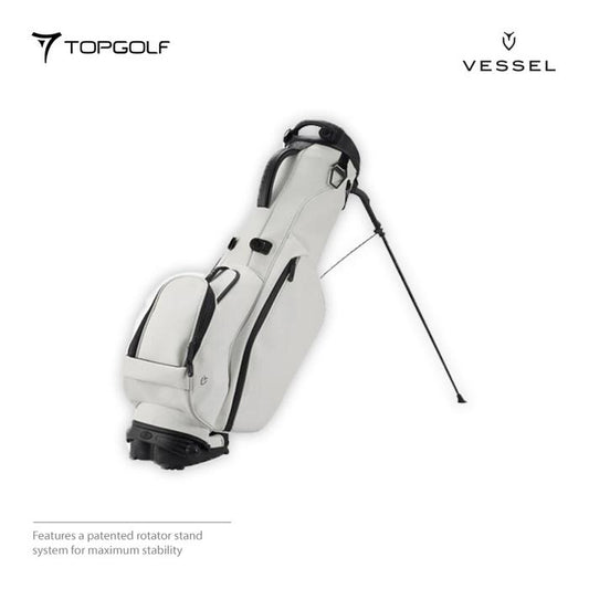 STAND BAG VESSEL LUX 22 PEBBLED WHITE
