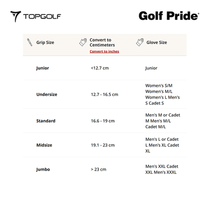 CLUB GRIP GOLF PRIDE TOUR VELVET