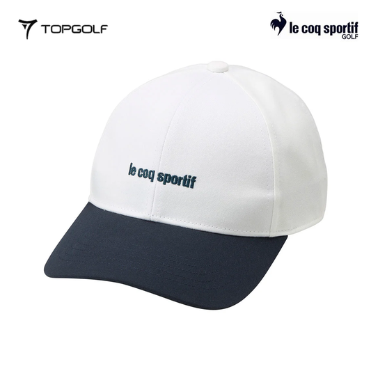 LE COQ CAP M LG5SCP08M ONE POINT TWILL CAP WHNV 25SS F