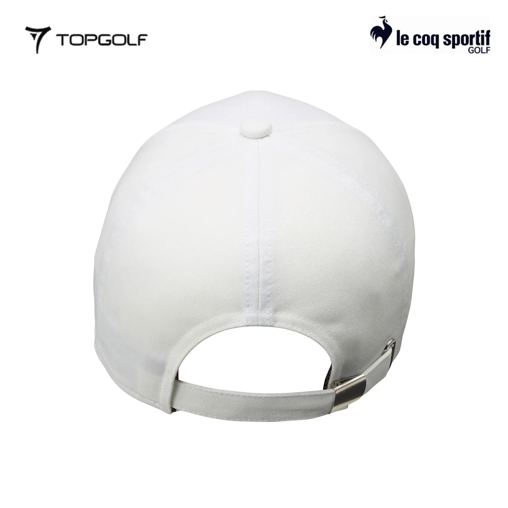 LE COQ CAP M LG5SCP08M ONE POINT TWILL CAP WHNV 25SS F