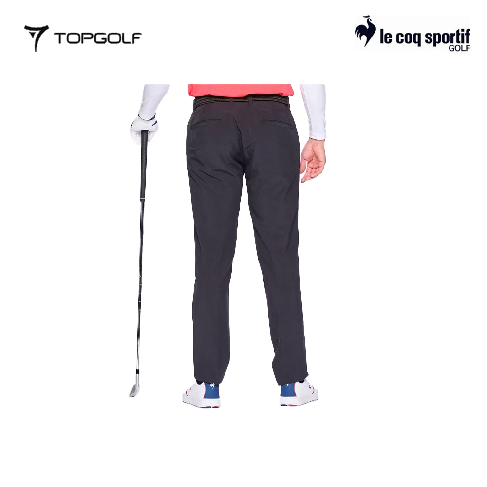 LE COQ PANTS MEN LG5SLP00M LCS SLACKS BLACK