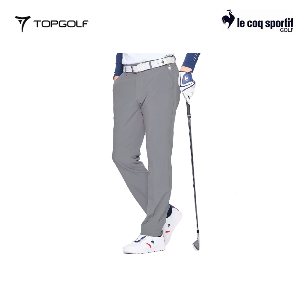 LE COQ PANTS MEN LG5SLP00M LCS SLACKS DARK GRAY