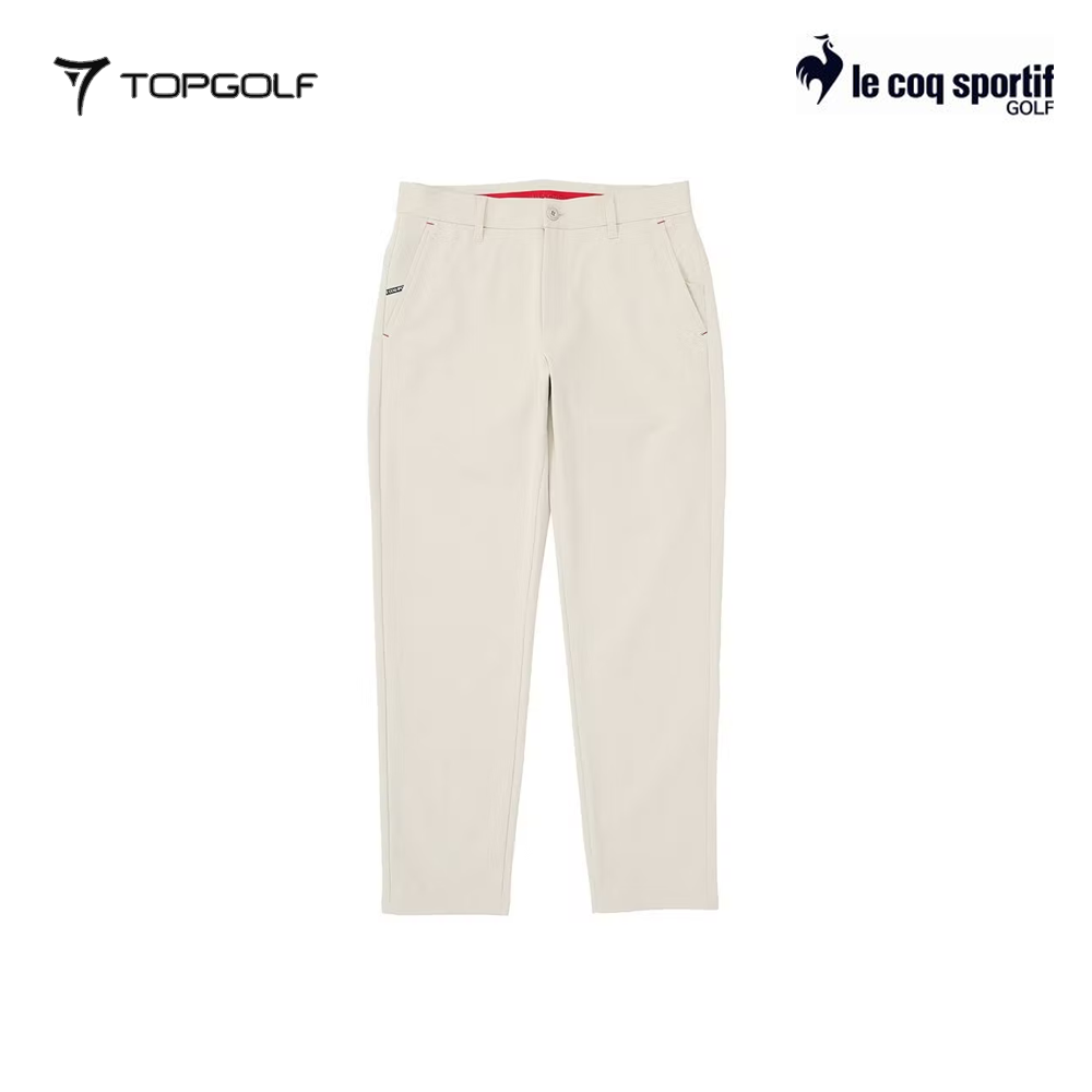 LE COQ PANTS MEN LG5SLP50M 9/10 SLACKS BEIGE