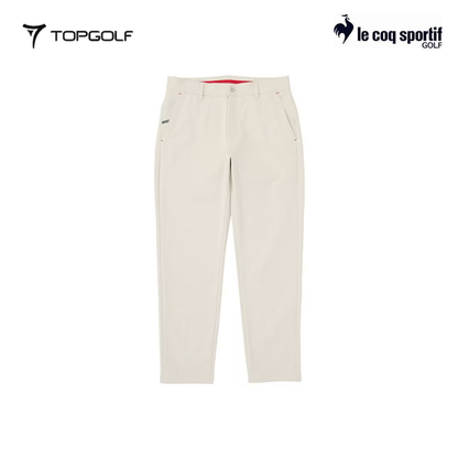 LE COQ PANTS MEN LG5SLP50M 9/10 SLACKS BEIGE