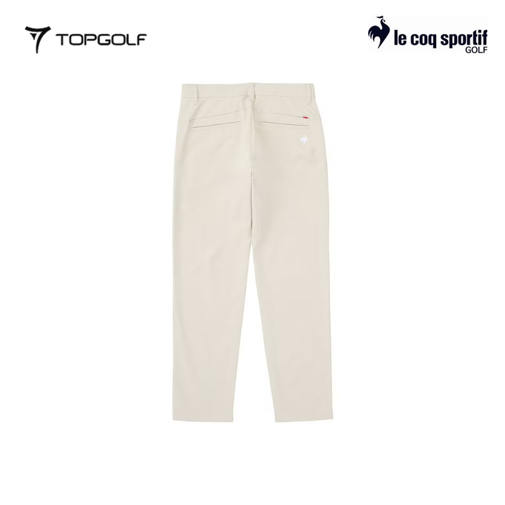 LE COQ PANTS MEN LG5SLP50M 9/10 SLACKS BEIGE