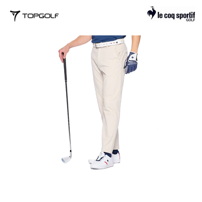 LE COQ PANTS MEN LG5SLP50M 9/10 SLACKS BEIGE