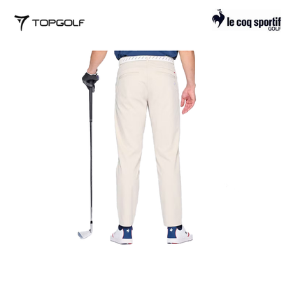 LE COQ PANTS MEN LG5SLP50M 9/10 SLACKS BEIGE