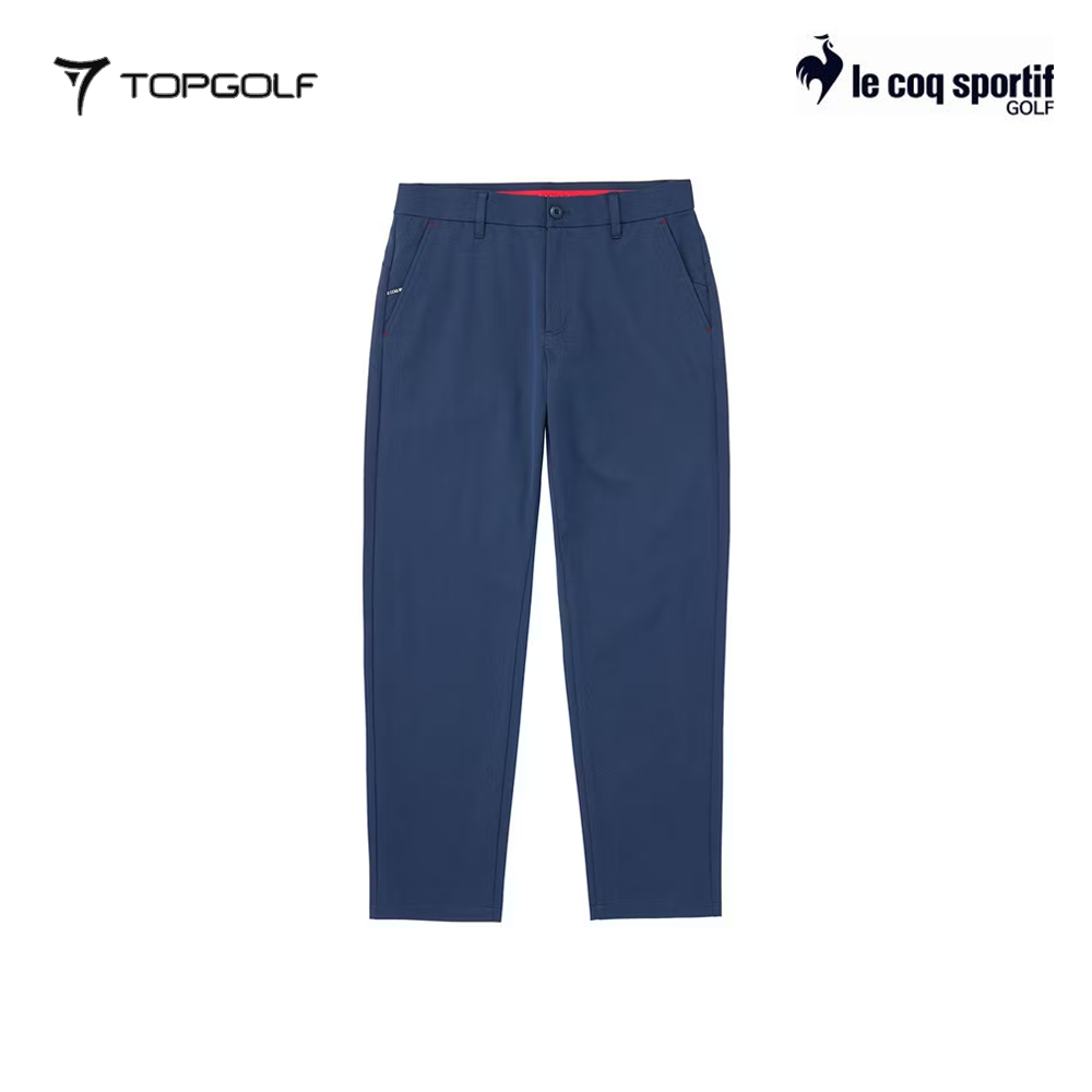 LE COQ PANTS MEN LG5SLP50M 9/10 SLACKS NAVY