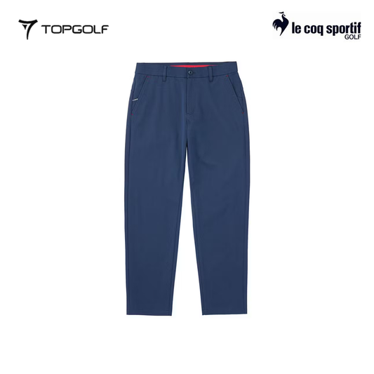 LE COQ PANTS MEN LG5SLP50M 9/10 SLACKS NAVY