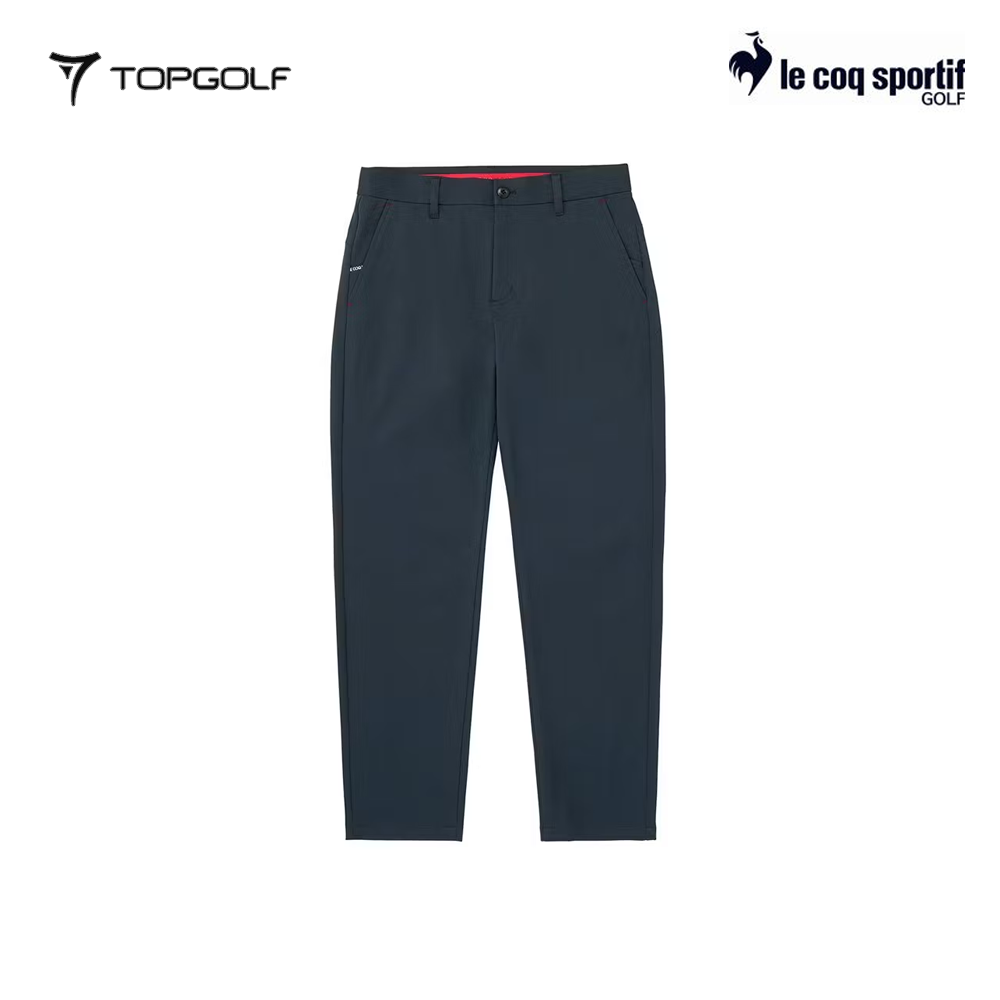 LE COQ PANTS MEN LG5SLP50M 9/10 SLACKS BLACK