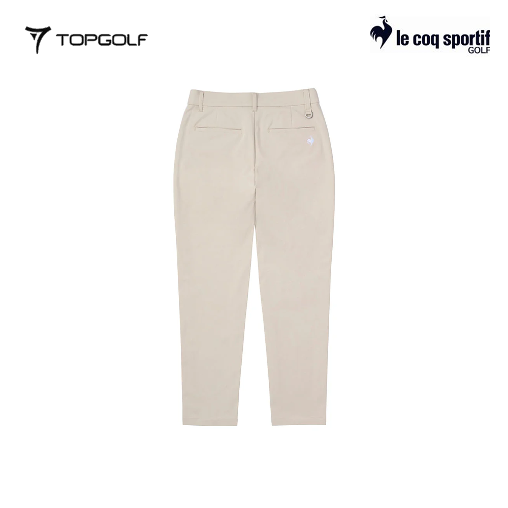 LE COQ PANTS WOMEN LG5SLP01L LONG WITH SIDE LINE BEIGE