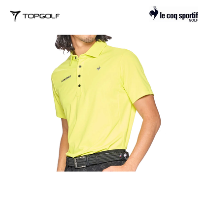 Le Coq Polo M Lg5Shsr3M Rjm St Forc. Back Pattern Short Yl00 25Ss
