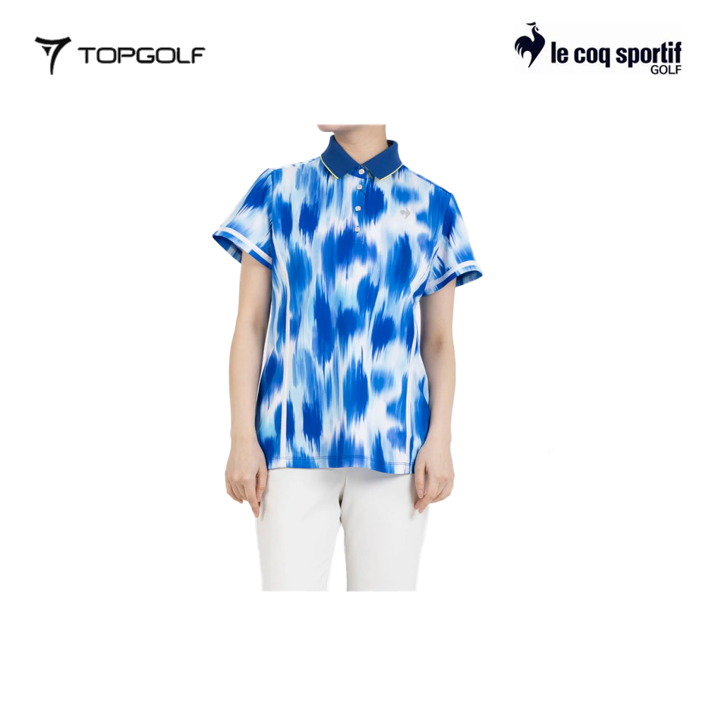 LE COQ POLO W LG5SHSR6L RJM CURVE LINE SHORT BL00 25SS