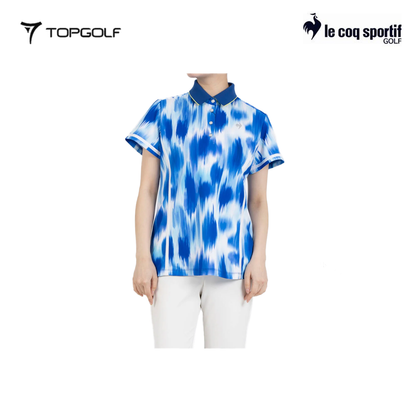 LE COQ POLO W LG5SHSR6L RJM CURVE LINE SHORT BL00 25SS